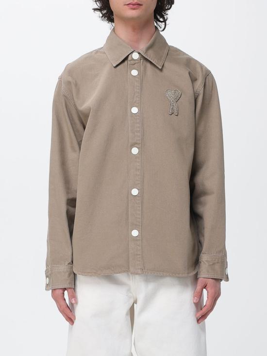 26SS 아미 긴팔 셔츠 UJK897DE0126A 036 Beige