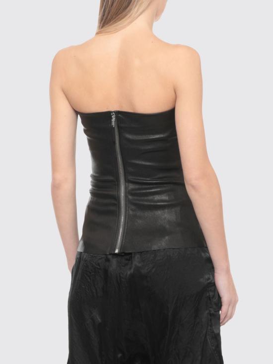 26SS 릭 오웬스 민소매 티셔츠 RP01F6127LSV 09 Black - RICK OWENS