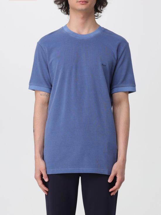 26SS 페이 반팔 티셔츠 NPMB352136TZEF U211 Blue