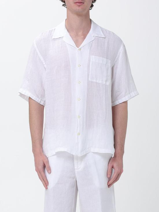 26SS 120 리노 반팔 셔츠 33ALIM19L3000011533ALIM 000050 White