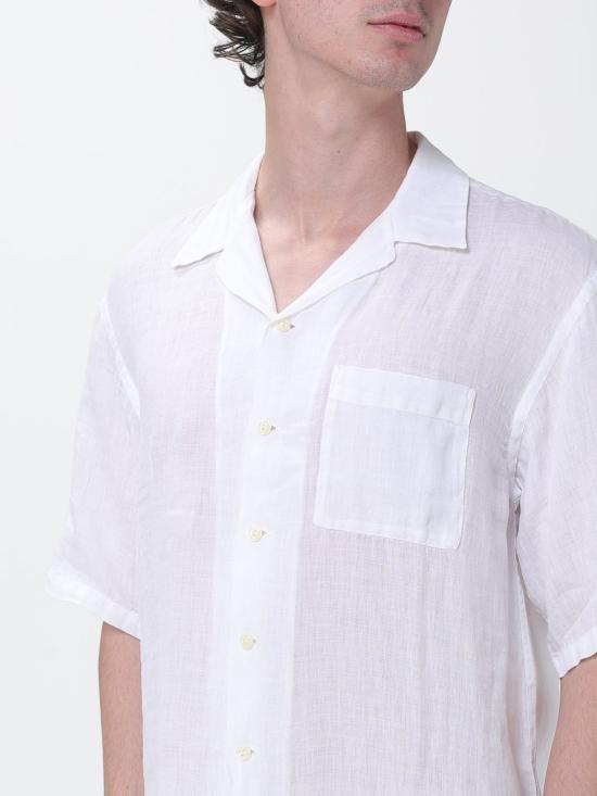 26SS 120 리노 반팔 셔츠 33ALIM19L3000011533ALIM 000050 White - 120 LINO