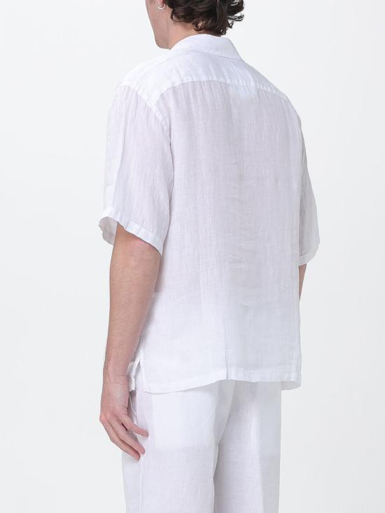 26SS 120 리노 반팔 셔츠 33ALIM19L3000011533ALIM 000050 White - 120 LINO