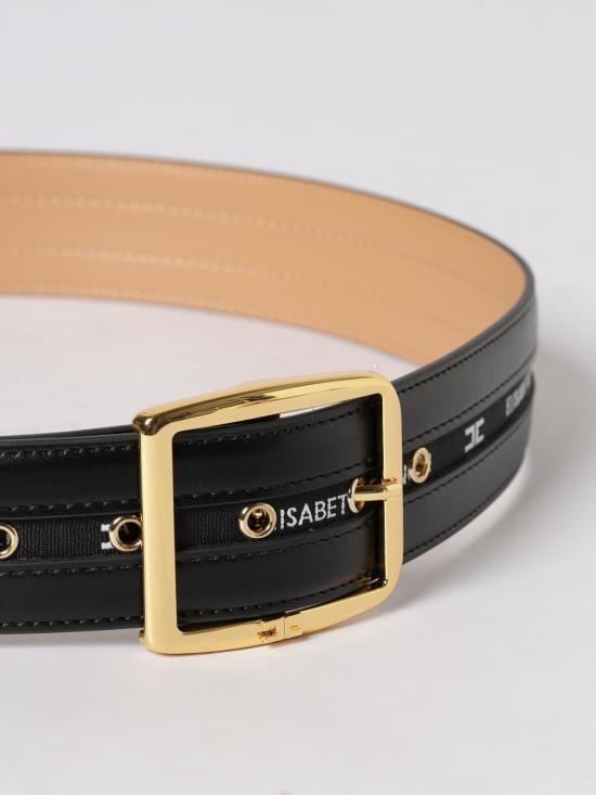 26SS 엘리자베타프랜치 레귤러 벨트 CT11S62E2 110 Black - ELISABETTA FRANCHI