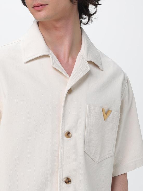26SS 발렌티노 가라바니 반팔 셔츠 VDBA10B9W A03 Ivory - VALENTINO GARAVANI