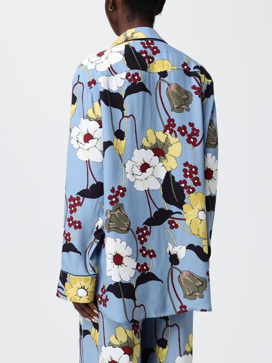 26SS 마르니 블라우스 CAMA0478QIUTVA65 MFB31 Sky Blue - MARNI