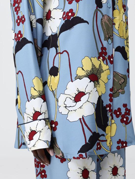 26SS 마르니 블라우스 CAMA0478QIUTVA65 MFB31 Sky Blue - MARNI