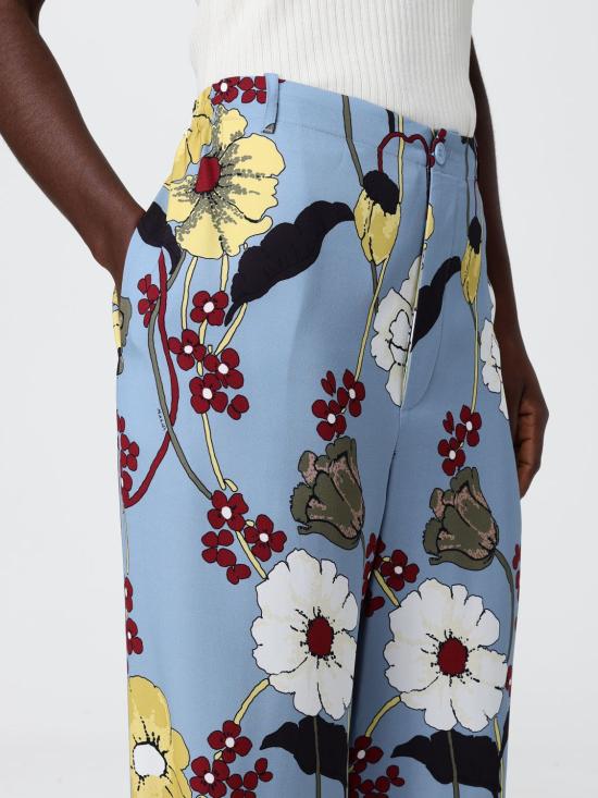 26SS 마르니 팔라초 팬츠 PAMA0335I0UTVA65 MFB31 Sky Blue - MARNI