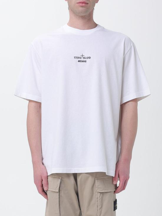 26SS 스톤 아일랜드 반팔 티셔츠 2100023S0091 V0001 White