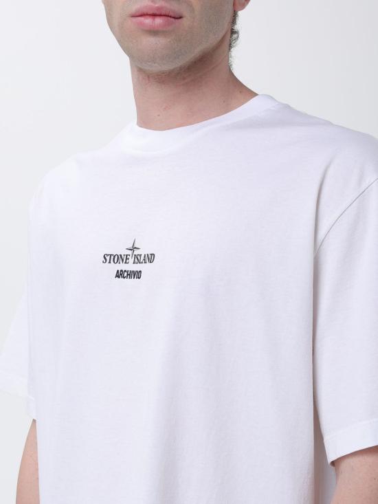 26SS 스톤 아일랜드 반팔 티셔츠 2100023S0091 V0001 White - STONE ISLAND