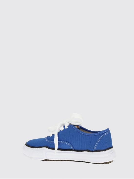 26SS 메종 미하라 야스히로 베이커 OG 솔 캔버스 로우 컷 A02FW704 CL Blue - MAISON MIHARA YASUHIRO