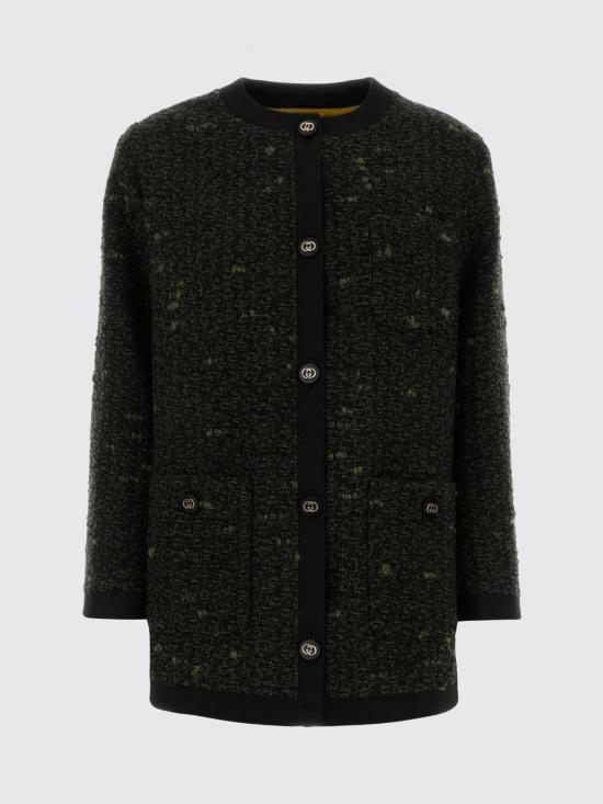 26SS 구찌 울 부클레 재킷 846394ZAUCL 3005 Green - GUCCI