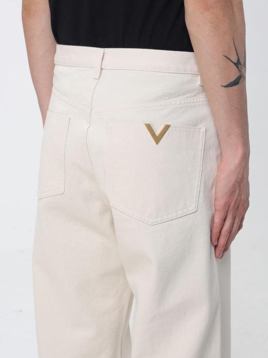 26SS 발렌티노 가라바니 데님 팬츠 VDE05CB9W A03 Ivory - VALENTINO GARAVANI