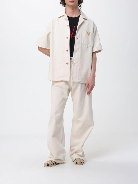26SS 발렌티노 가라바니 데님 팬츠 VDE05CB9W A03 Ivory - VALENTINO GARAVANI
