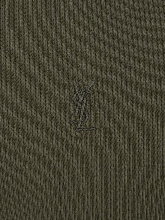 26SS 생로랑 민소매 티셔츠 842992Y37EC 1365 Green - SAINT LAURENT