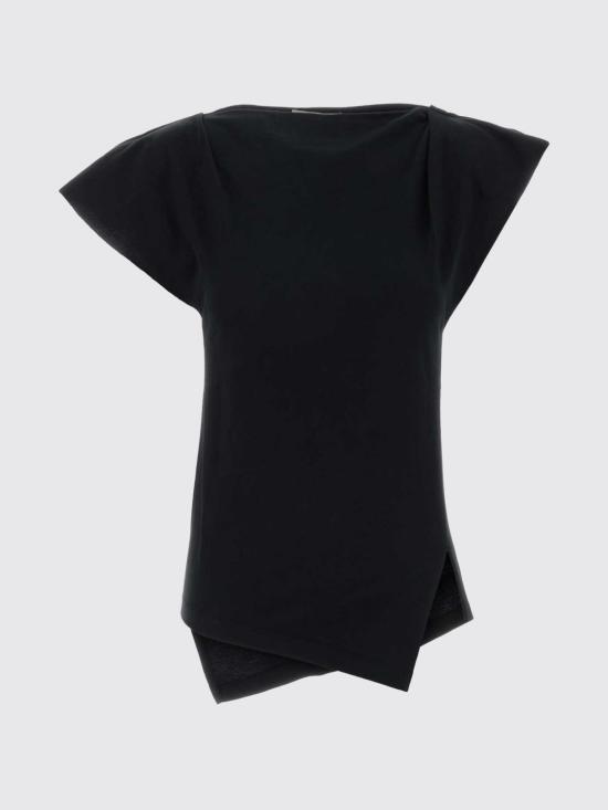 26SS 이자벨마랑 반팔 티셔츠 TS0097FAA1N41I 01BK Black - ISABEL MARANT
