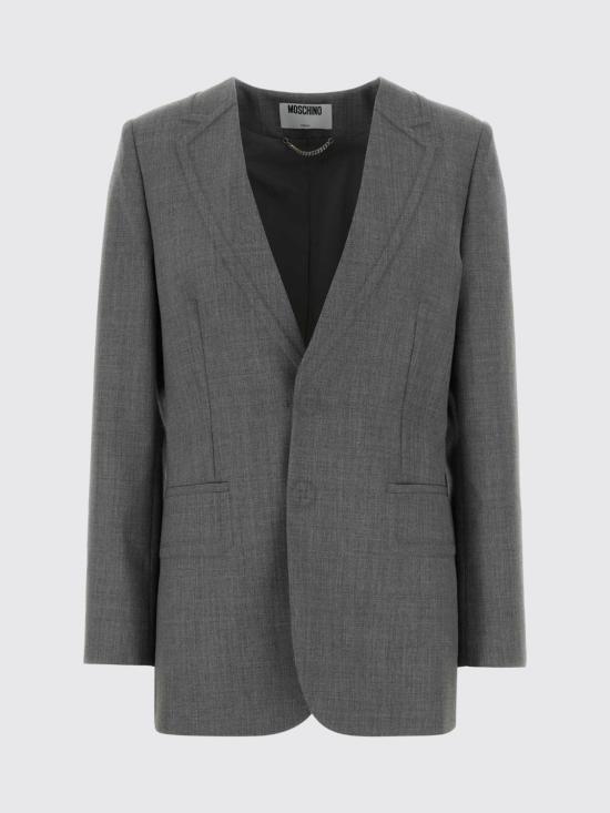 26SS 모스키노 자켓 05100522 0497 Grey - MOSCHINO