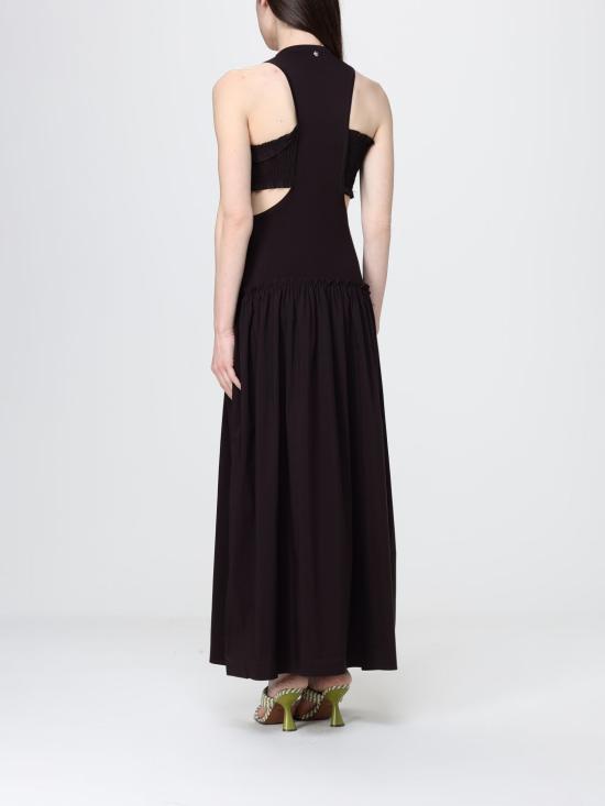 26SS 리우조 롱 원피스 WA6466MS55N 91109 Brown - LIU JO