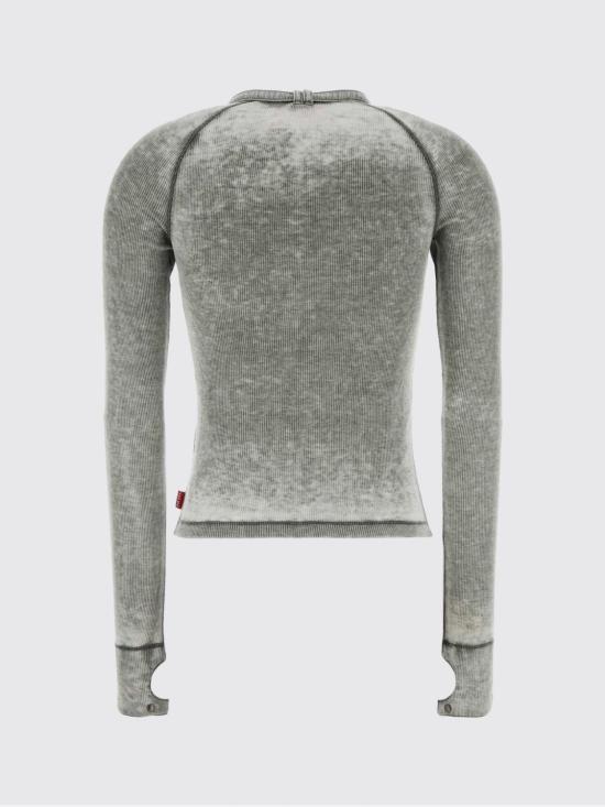 26SS 디젤 반팔 티셔츠 A229280HGCQ 9CY Grey - DIESEL