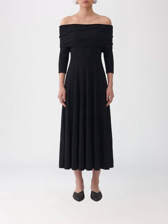 26SS 노마카말리 롱 원피스 KK1263PLU01 1 Black