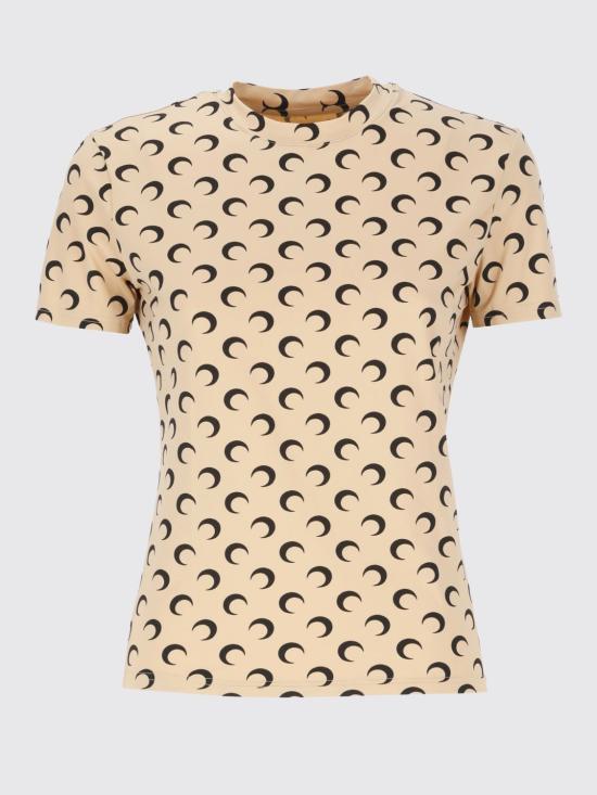 26SS 마린세르 반팔 티셔츠 UTS001ACJER0001 TA10 Beige - MARINE SERRE