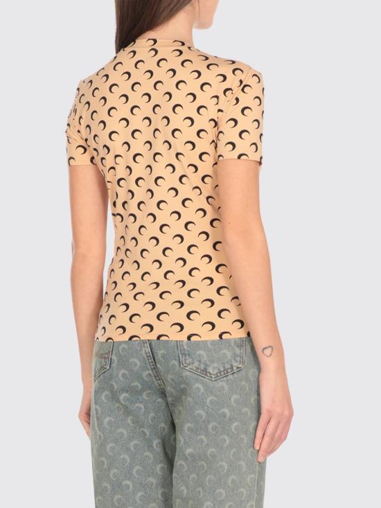 26SS 마린세르 반팔 티셔츠 UTS001ACJER0001 TA10 Beige - MARINE SERRE