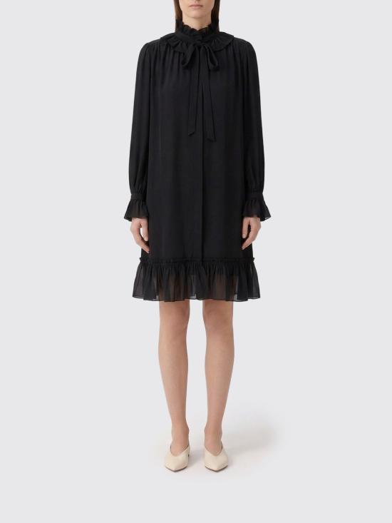 26SS 끌로에 롱 원피스 CH26SRO10005 001 Black