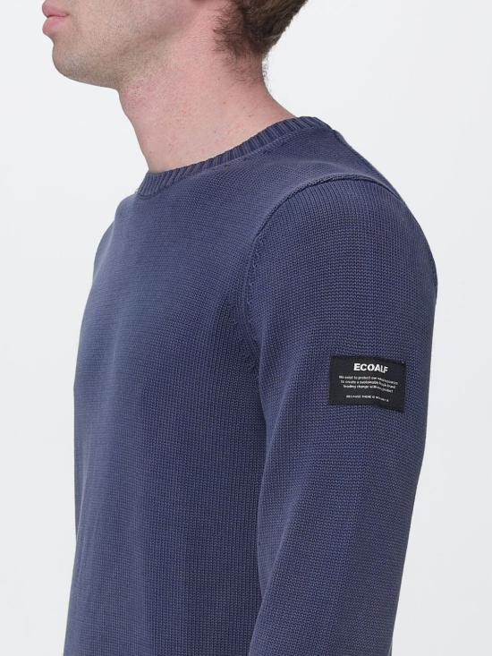 26SS 에콜프 스웨터 MCMGAKNTAIL00676 161 Blue - ECOALF
