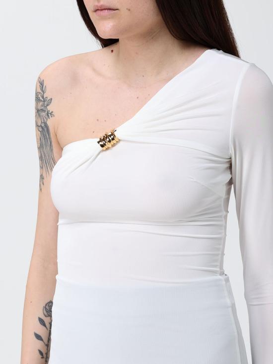 26SS 엘리자베타프랜치 긴팔 티셔츠 MD03062E2 360 White - ELISABETTA FRANCHI