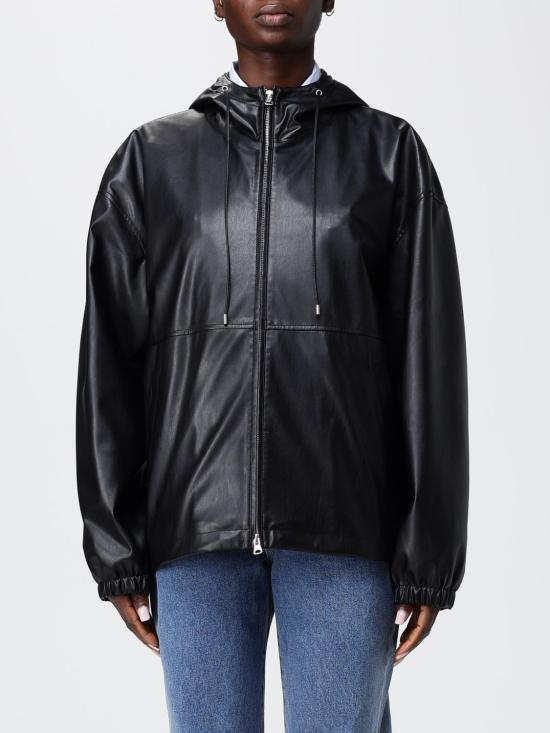 26SS 던스트 가죽 자켓 UDJU6A101BK Black