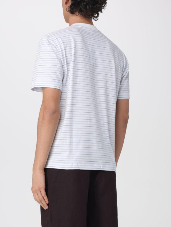 26SS 라코스테 반팔 티셔츠 TH0874 WB5 Gnawed Blue - LACOSTE