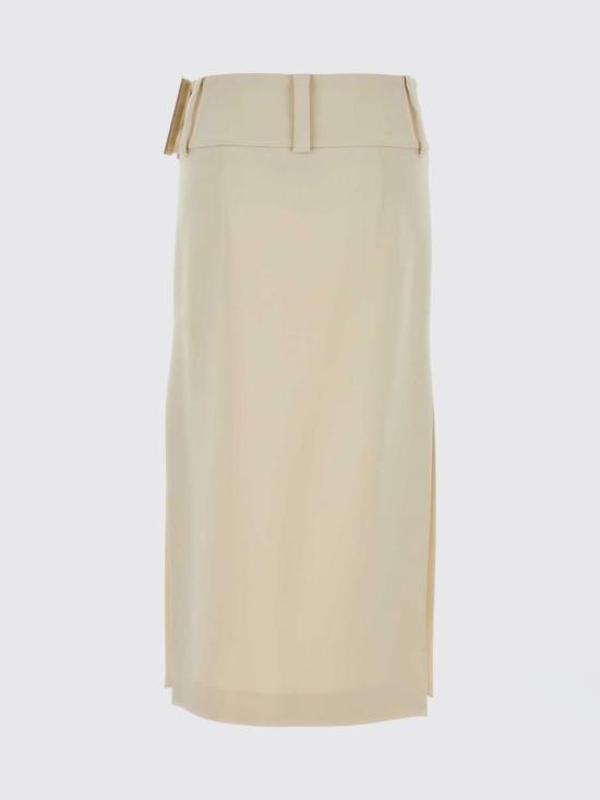 26SS 스포트막스 롱 스커트 2612101063600 006 White - SPORTMAX