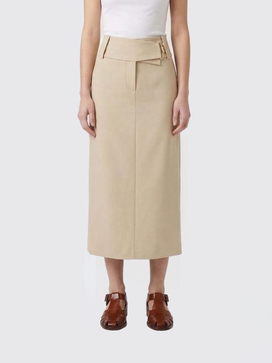 26SS 스포트막스 롱 스커트 2612101063600 006 White