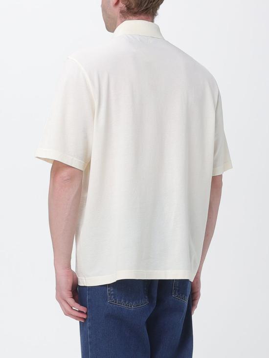 26SS 아미 폴로 티셔츠 UPL428JE02211 360 Beige - AMI