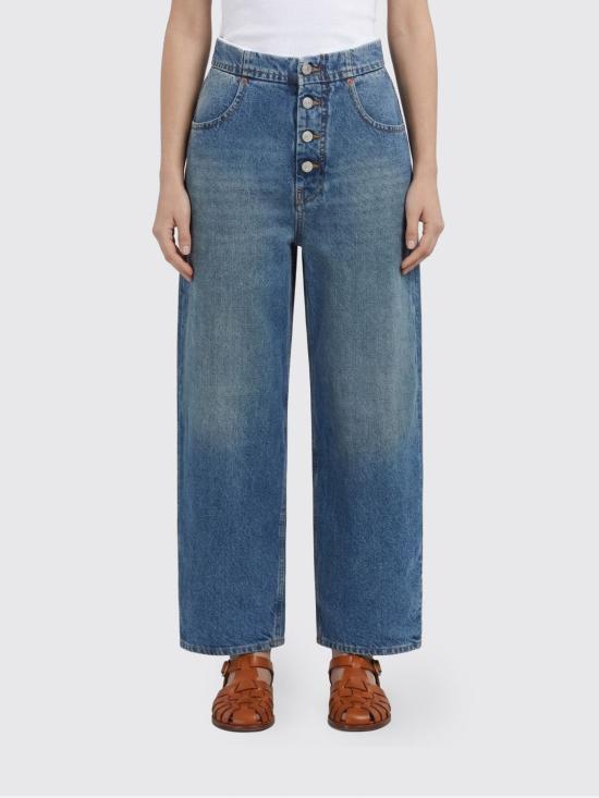 26SS MM6 메종마르지엘라 스트레이트레그 진 S52LA0235M30058 965 Blue