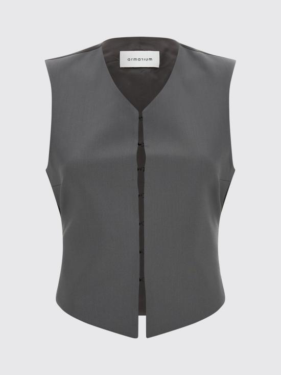 26SS 아르마리움 베스트 ARMTMGI03W032 041 Grey - ARMARIUM