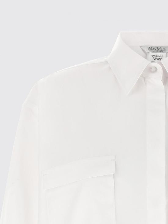 26SS 막스마라 셔츠 2611111042600 001 White - MAX MARA