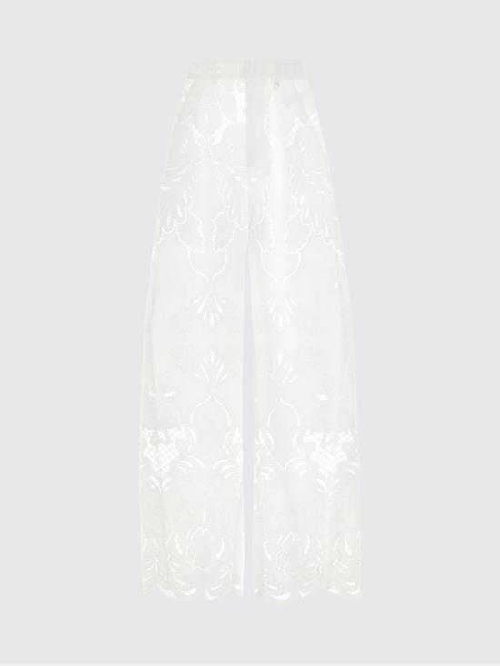 26SS 쥬세페 디 모라비토 팔라초 팬츠 06PSPA159S16313 02 White - GIUSEPPE DI MORABITO