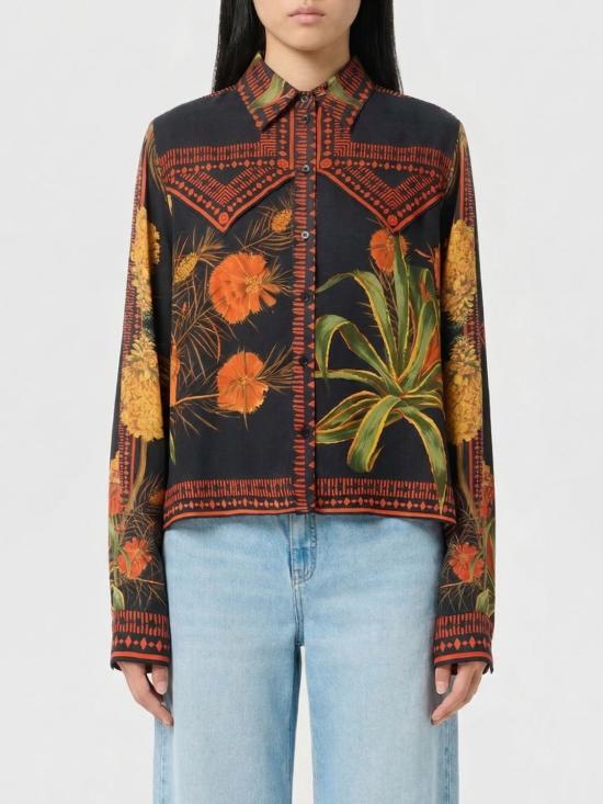 26SS 블루마린 블라우스 P622C434A F9904 Black