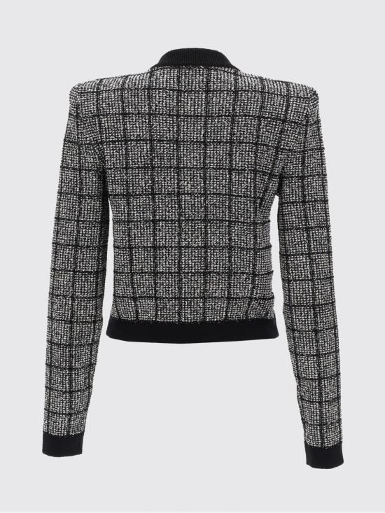 26SS 발망 스웨터 GF1KL000KJ48 EER Black - BALMAIN