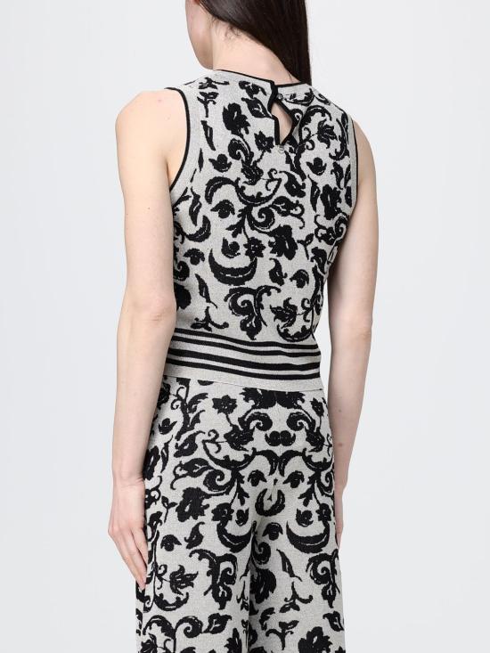 26SS 리우조 탑 WA6447MA587 P9564 Silver - LIU JO