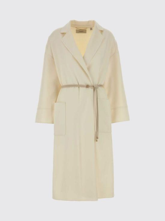 26SS 아뇨나 코트 TL1101AD1026 N02 White - AGNONA