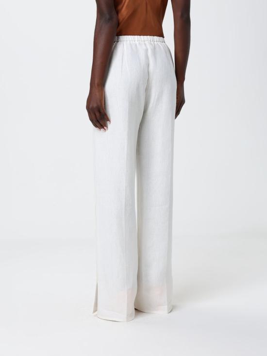 26SS 포르테포르테 스트레이트 팬츠 14826MYPANTS 0004 White - FORTE FORTE