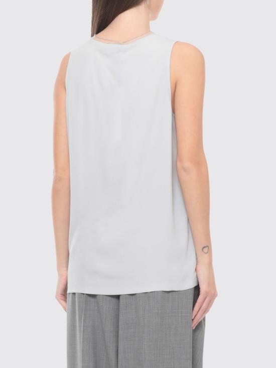 26SS 파비아나 필리피 민소매 티셔츠 TPD266F295L775 8200 Grey - FABIANA FILIPPI