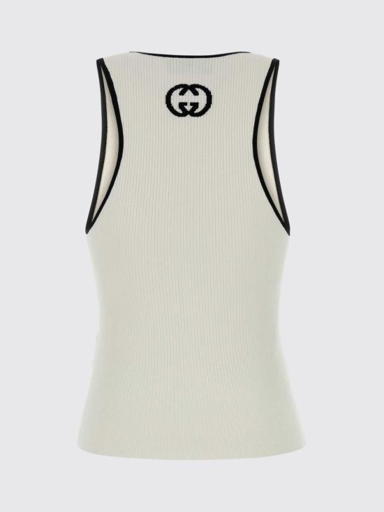 26SS 구찌 민소매 티셔츠 852456XKFCZ 9232 Natural - GUCCI