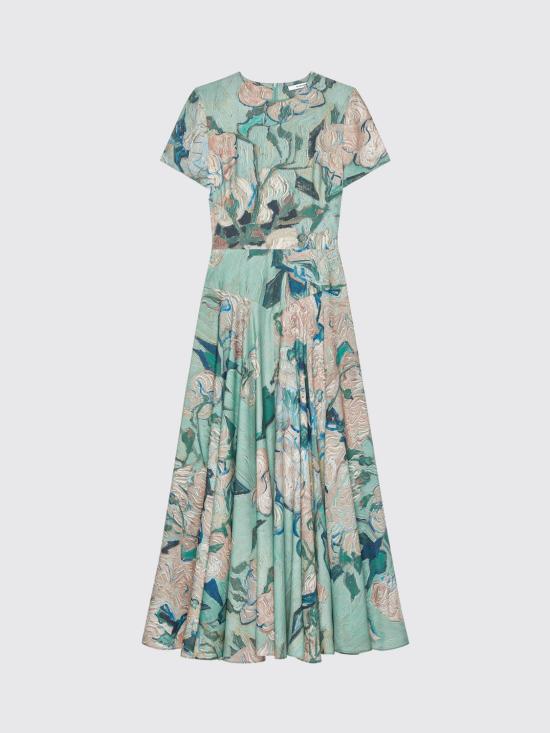 26SS 지방시 롱 원피스 BW22UR16QZ 326 Green