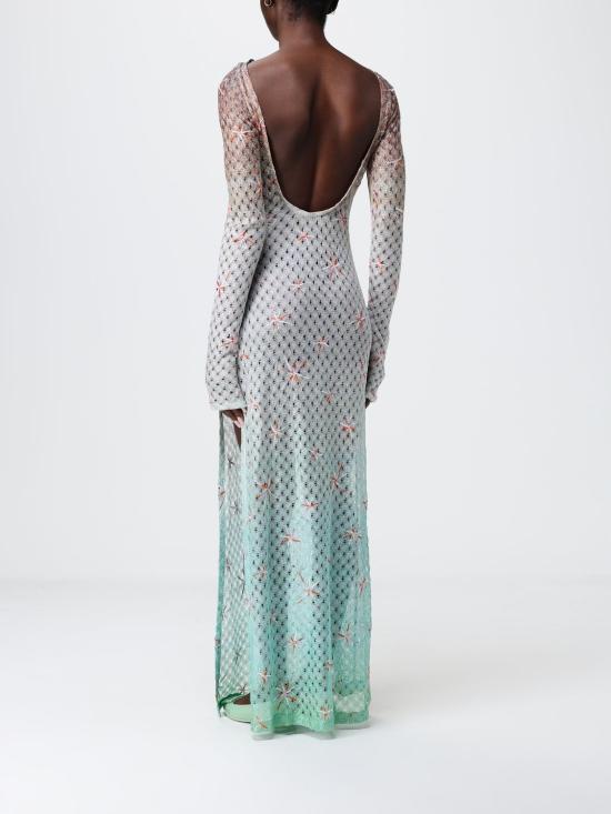 26SS 미소니 롱 원피스 MS26SQ0TBR014E SMSMG Mint - MISSONI