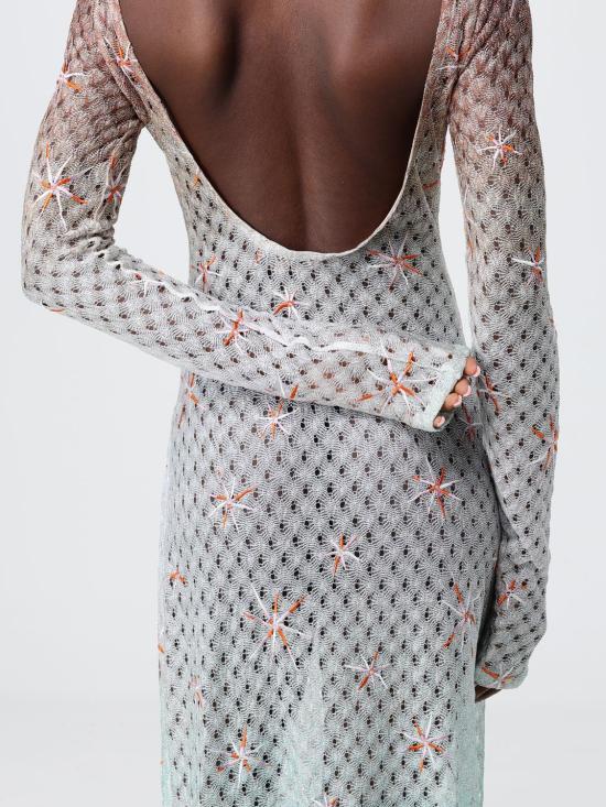26SS 미소니 롱 원피스 MS26SQ0TBR014E SMSMG Mint - MISSONI