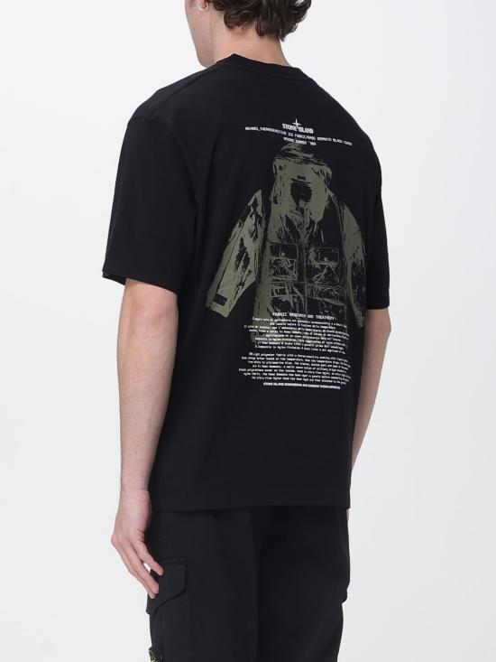 26SS 스톤 아일랜드 반팔 티셔츠 2100023S0091 V0029 Black - STONE ISLAND