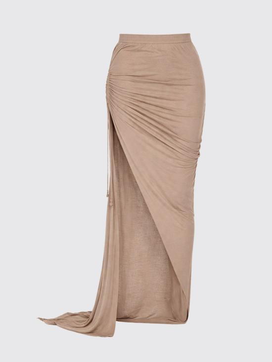 26SS 다크쉐도우 롱 스커트 DS01F4337BH 34 Beige - DRKSHDW