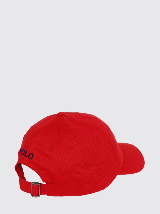 26SS 폴로 랄프로렌 포니 자수 치노 볼캡 211912843 022 Red - POLO RALPH LAUREN